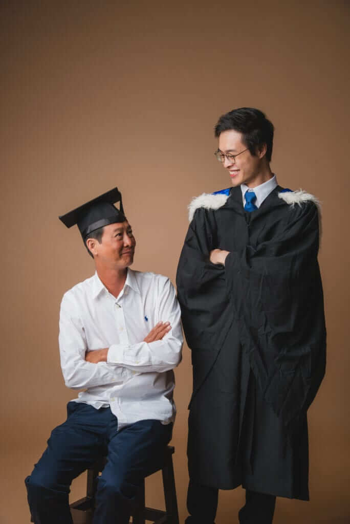 Dad & Son Graduation